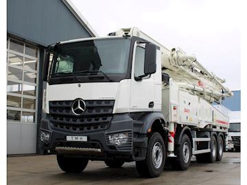 Mercedes-Benz Arocs 4140 8x4 Sany SY43 Concrete pump